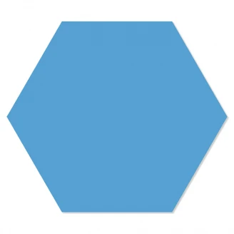 Hexagon Klinker <strong>Minimalist</strong>  Blå 25x22 cm