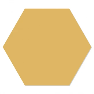 Hexagon Klinker <strong>Minimalist</strong>  Gul 25x22 cm