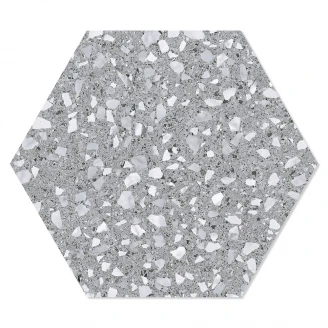 Hexagon Klinker <strong>Venice Spark</strong>  Grå 25x22 cm
