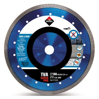 Diamantklinga för hårda material TVA-180 SUPERPRO TURBO VIPER