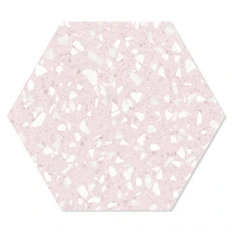 Hexagon Klinker <strong>Venice Spark</strong>  Rosa 25x22 cm