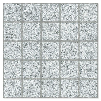 Klinker <strong>Granite</strong>  Vit Mönstrad kvadrater 50x50 cm