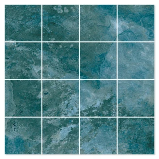 Mosaik Klinker <strong>Homeslate</strong>  Blå Matt 30x30 (7x7) cm
