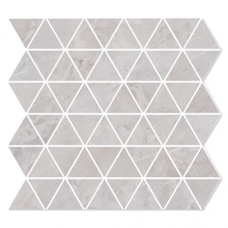 Marmor Mosaik Klinker <strong>Montargil</strong>  Ljusgrå Polerad 30x30 (5.7x5.7) cm