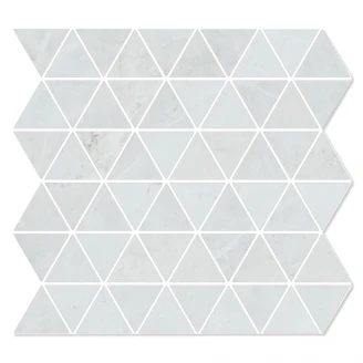 Marmor Mosaik Klinker <strong>Montargil</strong>  Vit Polerad 30x30 (5.7x5.7) cm