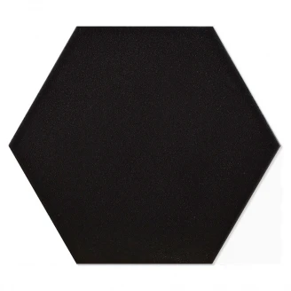 Hexagon Klinker <strong>Terra</strong>  Svart Matt 20x23 cm