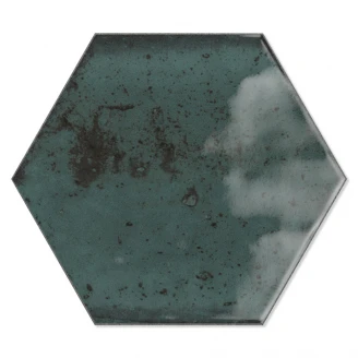 Hexagon Kakel <strong>Vivid</strong>  Blå Blank 15x17 cm