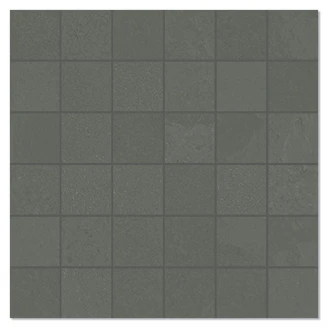 Unicomstarker Mosaik Klinker <strong>Brazilian Slate</strong>  Elephant Grey Matt 30x30 (5x5) cm