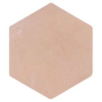 Alteret Handgjort Hexagon Klinker <strong>Natural Terracotta</strong>  10x10 cm