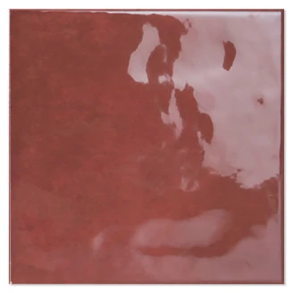 Kakel <strong>Earth</strong>  Röd Blank Mix 15x15 cm